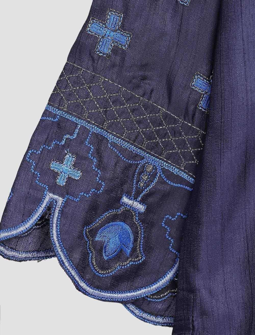Regular Fit Embroidered Kameez - Blucheez