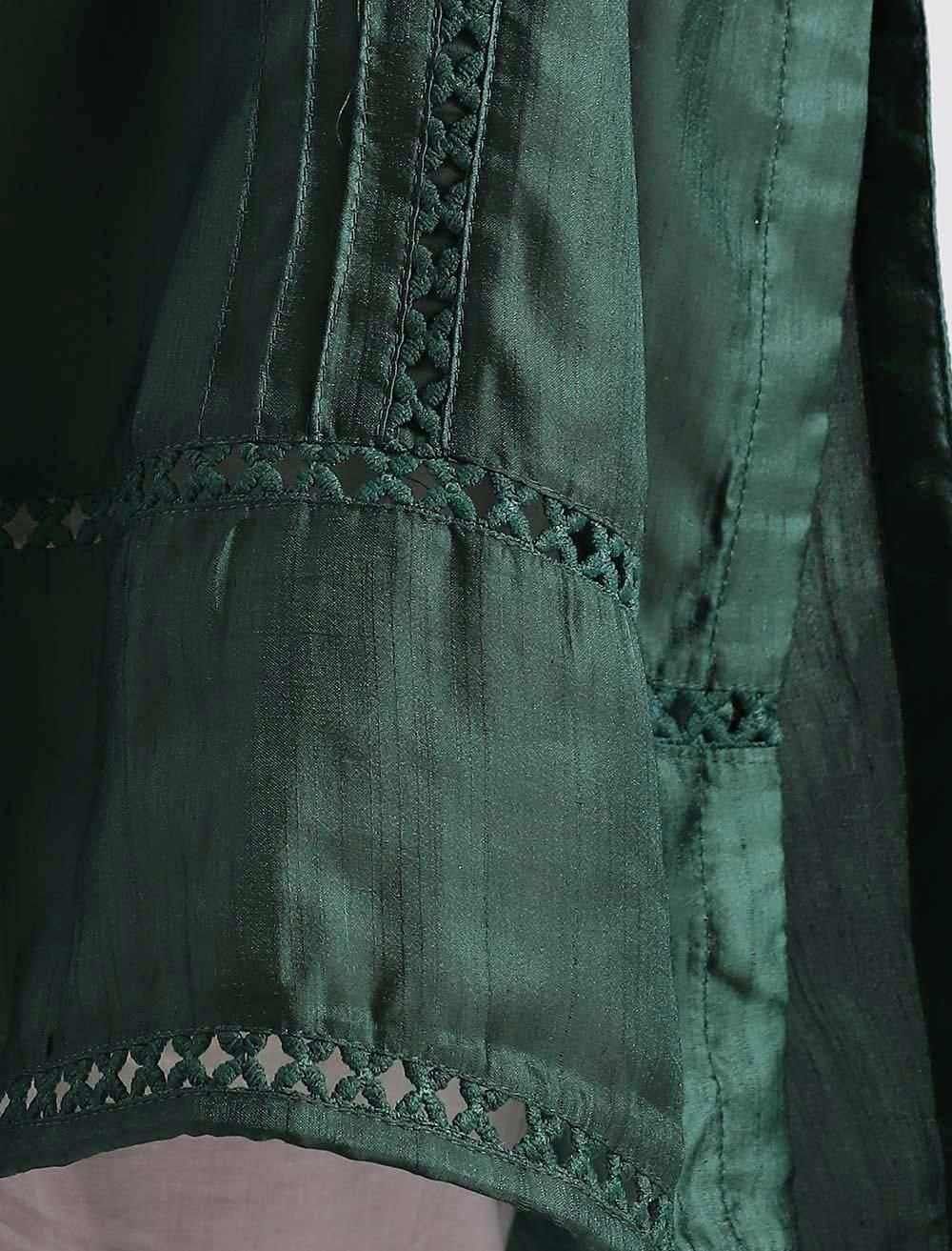 Regular Fit Embroidered Kameez - Blucheez