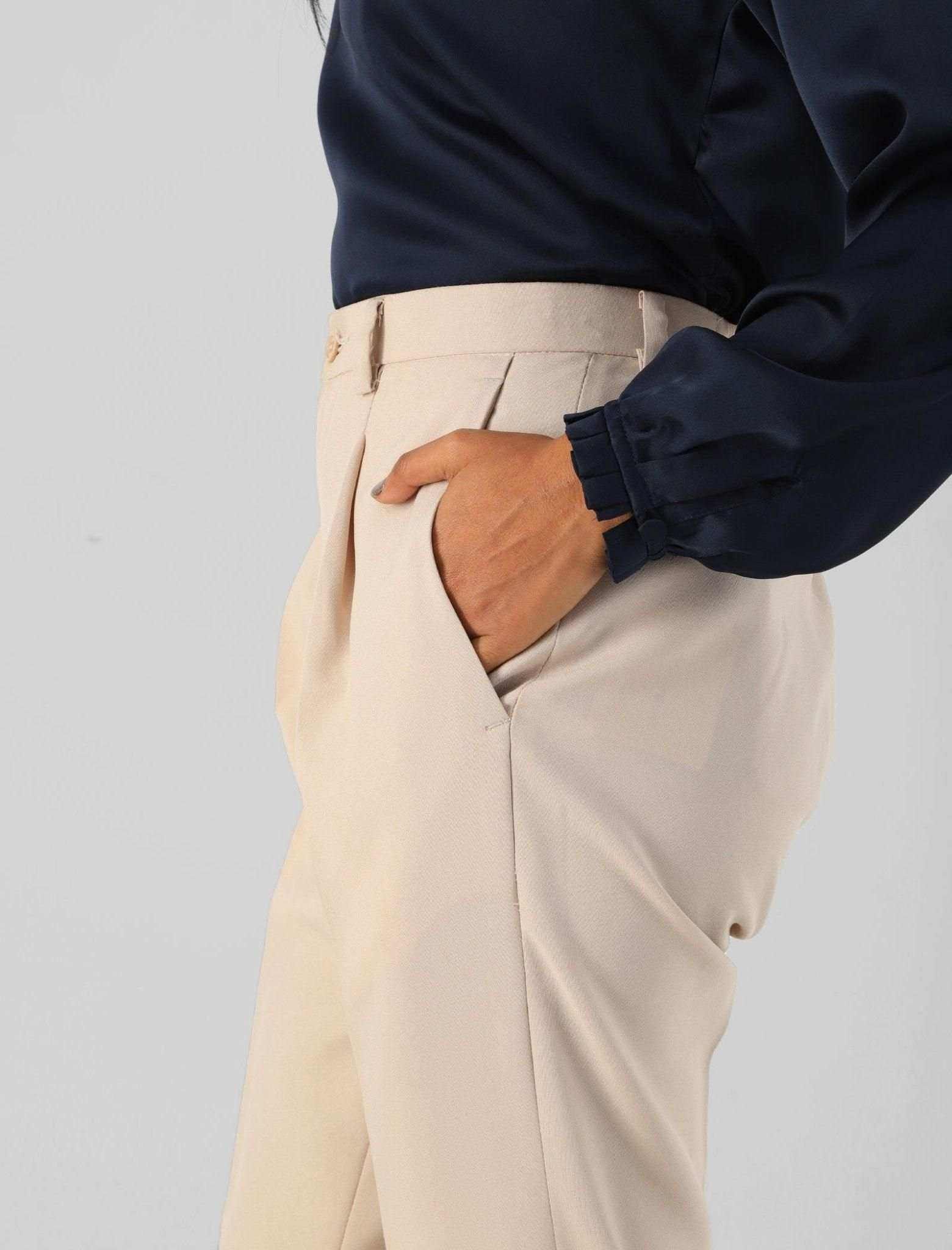 Solid Semi Formal Pant - Blucheez
