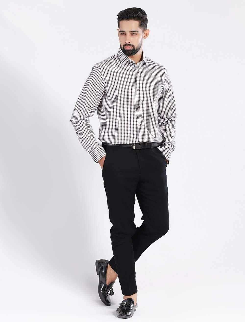 Striped Formal Shirt - Blucheez